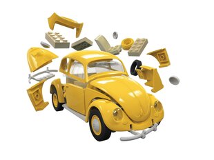 Конструктор Airfix - QUICKBUILD VW Beetle, J6023 цена и информация | Конструкторы и кубики | kaup24.ee