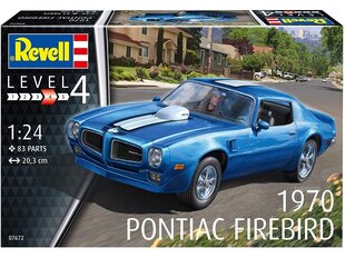 Revell - 1970 Pontiac Firebird, 1/24, 07672 цена и информация | Конструкторы и кубики | kaup24.ee