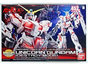 Bandai - MSM Unicorn Gundam (Destroy Mode) Full Psycho-Frame Prototype Mobile Suit, 1/48, 57986 hind ja info | Klotsid ja konstruktorid | kaup24.ee