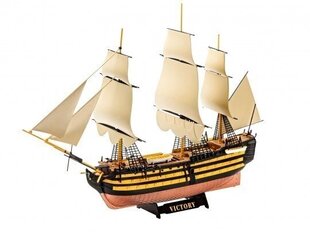 Сборная пластиковая модель Revell - HMS Victory подарочный набор, 1/450, 65819 цена и информация | Конструкторы и кубики | kaup24.ee