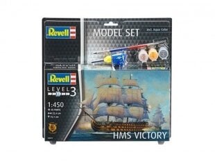 Сборная пластиковая модель Revell - HMS Victory подарочный набор, 1/450, 65819 цена и информация | Конструкторы и кубики | kaup24.ee