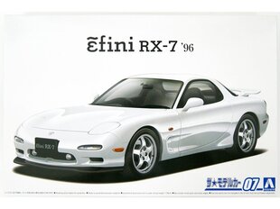 Пластиковая сборная модель Aoshima - Mazda FD3S ɛ̃fini RX-7 '96, 1/24, 06127 цена и информация | Конструкторы и кубики | kaup24.ee