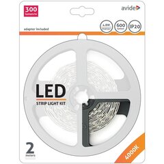 LED-riba Avide SMD 4000K adapteriga IP20, 2 m hind ja info | LED ribad | kaup24.ee