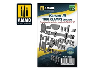 AMMO MIG - Panzer III tool clamps universal, 1/35, 8087 цена и информация | Принадлежности для рисования, лепки | kaup24.ee