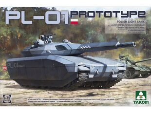 Takom - PL-01 Prototype Polish Light Tank, 1/35, 2127 hind ja info | Klotsid ja konstruktorid | kaup24.ee