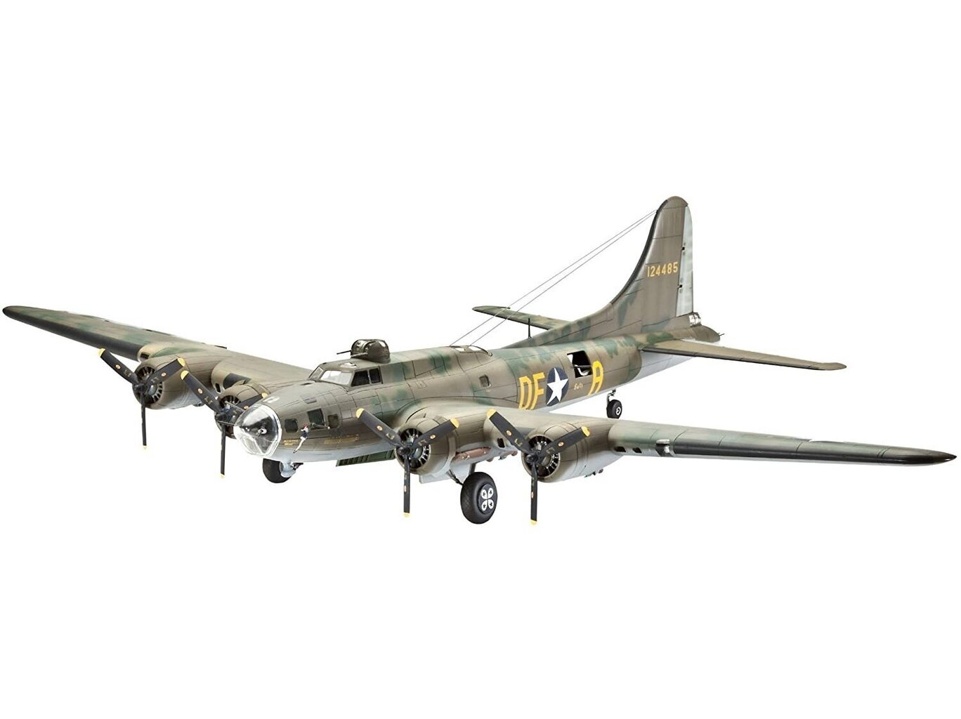 Revell - B-17F "Memphis Belle", 1/72, 04279 цена и информация | Klotsid ja konstruktorid | kaup24.ee