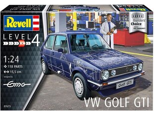 Revell - VW Golf GTI "Builders Choice". 1/24, 07673 цена и информация | Конструкторы и кубики | kaup24.ee