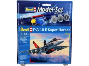 Revell - F/A-18E Super Hornet Gift set, 1/144, 63997 цена и информация | Конструкторы и кубики | kaup24.ee