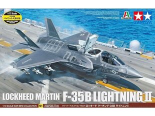 Конструктор Tamiya - Lockheed Martin F-35B Lightning II, 1/72, 60791 цена и информация | Конструкторы и кубики | kaup24.ee