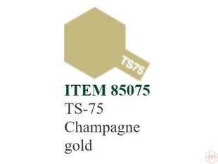 Tamiya - TS-75 Champagne gold, 100ml hind ja info | Kunstitarbed, voolimise tarvikud | kaup24.ee