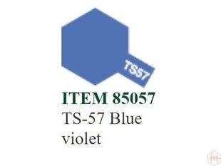 Tamiya - TS-57 Blue violet, 100ml hind ja info | Kunstitarbed, voolimise tarvikud | kaup24.ee