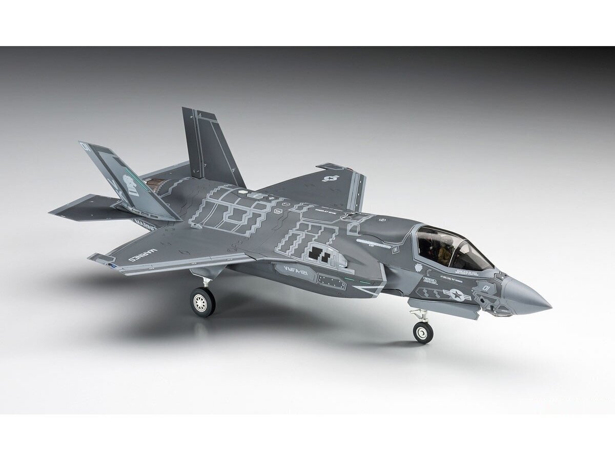 Hasegawa - F-35 Lightning II (B Version) "U.S. Marine", 1/72, 01576 цена и информация | Klotsid ja konstruktorid | kaup24.ee