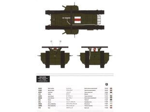 Пластиковая сборная модель Meng Model - British Heavy Tank Mk.V Male, 1/35, TS-020 цена и информация | Конструкторы и кубики | kaup24.ee