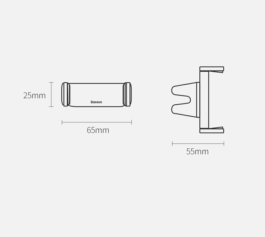 Baseus Clamp Air Vent SUGP-01 hind ja info | Mobiiltelefonide hoidjad | kaup24.ee