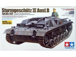 Конструктор Tamiya - Sd.Kfz. 142 Sturmgeschütz III Ausf.B, 1/35, 35281 цена и информация | Конструкторы и кубики | kaup24.ee