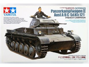 Tamiya - German Panzerkampfwagen II Ausf.A/B/C (Sd.Kfz.121) (French Campaign), 1/35, 35292 цена и информация | Конструкторы и кубики | kaup24.ee