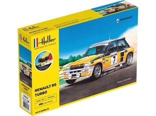 Heller - Renault R5 Turbo Starter Set, 1/24, 56717 hind ja info | Klotsid ja konstruktorid | kaup24.ee