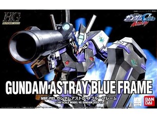 Пластиковая сборная модель Bandai - HG Gundam Seed MBF-P03 Gundam Astray Blue Frame, 1/144, 60358 цена и информация | Конструкторы и кубики | kaup24.ee