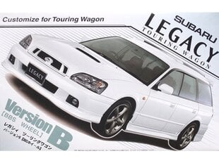 Сборная пластиковая модель Fujimi - Subaru Legacy Touring Wagon Version B (BBS Wheels), 1/24, 03553 цена и информация | Конструкторы и кубики | kaup24.ee