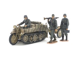 Конструктор Tamiya - Sd.Kfz.2 Kettenkraftrad (Mid-production), 1/35, 35377 цена и информация | Конструкторы и кубики | kaup24.ee