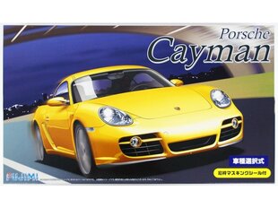Сборная пластиковая модель Fujimi - Porsche Cayman / Cayman S with Window Frame Masking Stickers, 1/24, 12622 цена и информация | Конструкторы и кубики | kaup24.ee