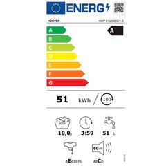 Hoover HWP 610AMBC/1-S цена и информация | Стиральные машины | kaup24.ee