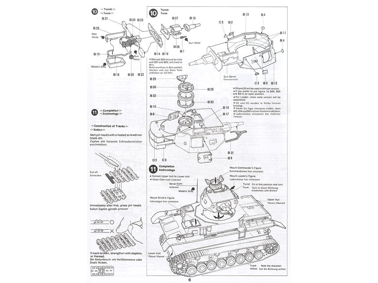 Tamiya - German Pz.Kpfw. IV Ausf.D, 1/35, 35096 hind ja info | Klotsid ja konstruktorid | kaup24.ee