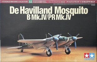 Tamiya - De Havilland Mosquito B Mk.IV/PR Mk.IV, масштаб:1/72, 60753 цена и информация | Конструкторы и кубики | kaup24.ee