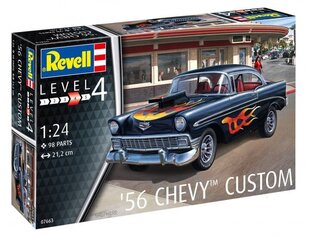 Revell - '56 Chevy Customs, 1/24, 07663 hind ja info | Klotsid ja konstruktorid | kaup24.ee