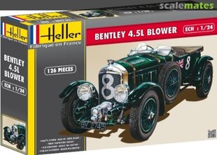 Пластиковая сборная модель Heller - Bentley 4.5L Blower, 1/24, 80722 цена и информация | Конструкторы и кубики | kaup24.ee