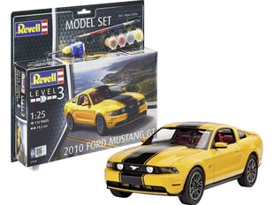 Пластиковая сборная модель для начинающего моделиста Revell - 2010 Ford Mustang GT Model Set, 1/25, 67046 цена и информация | Конструкторы и кубики | kaup24.ee