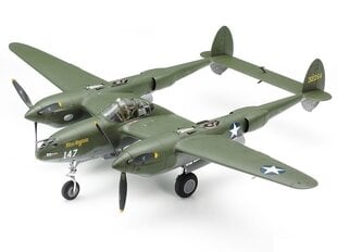 Tamiya - Lockheed P-38 F/G Lightning, 1/48, 61120 цена и информация | Конструкторы и кубики | kaup24.ee