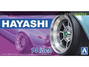 Aoshima - Wheels Hayashi 14", Scale:1:24, 05259 цена и информация | Конструкторы и кубики | kaup24.ee