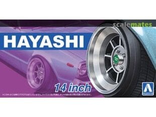 Aoshima - Wheels Hayashi 14", Scale:1:24, 05259 hind ja info | Klotsid ja konstruktorid | kaup24.ee