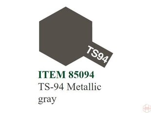 Tamiya - TS-94 Metallic gray, 100ml hind ja info | Kunstitarbed, voolimise tarvikud | kaup24.ee