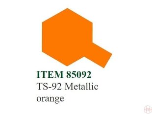 Tamiya - TS-92 Metallic orange, 100ml hind ja info | Kunstitarbed, voolimise tarvikud | kaup24.ee