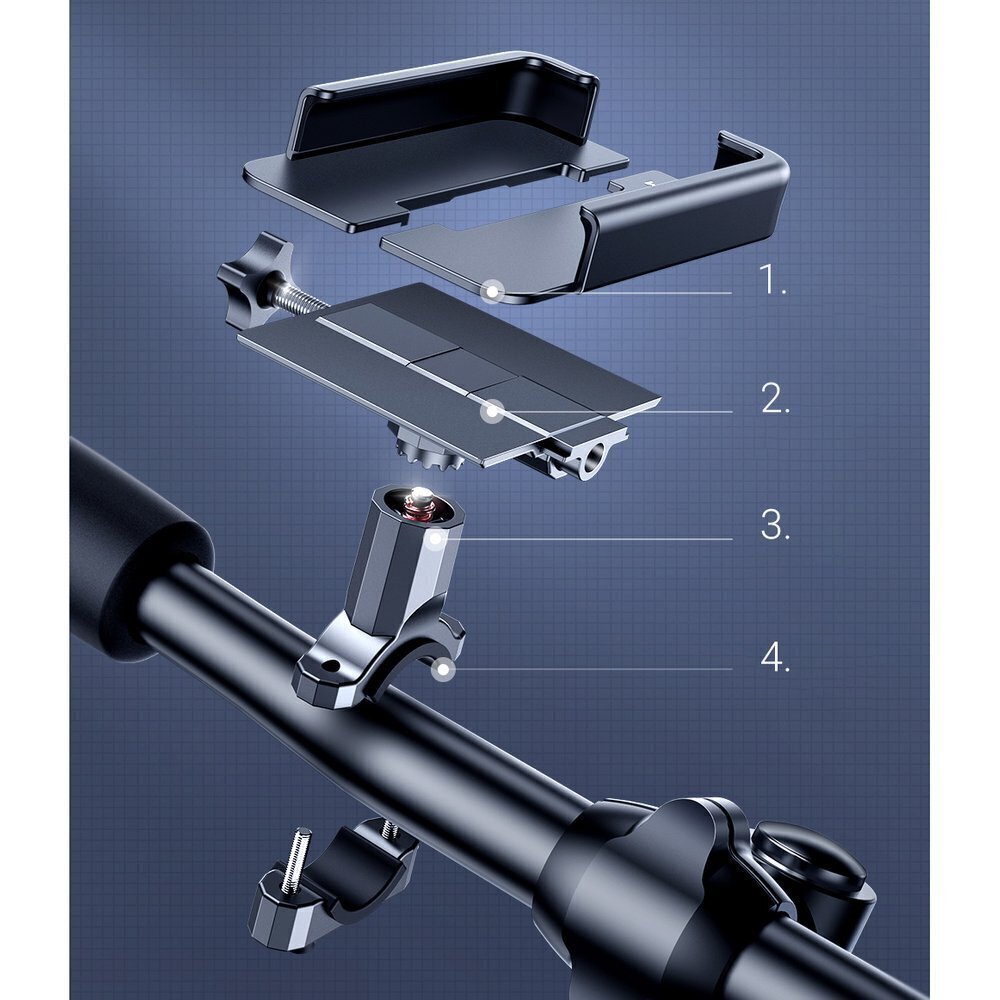 Joyroom JR-ZS252 hoidja rattale hind ja info | Mobiiltelefonide hoidjad | kaup24.ee