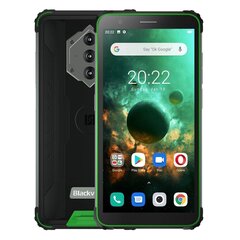 Blackview BV6600 4/64GB Green/Black цена и информация | Мобильные телефоны | kaup24.ee