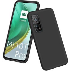 Fusion soft matte case silikoonist ümbris Xiaomi Poco M3 Pro 4G / 5G mustale hind ja info | Telefoni kaaned, ümbrised | kaup24.ee