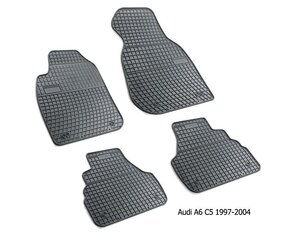 Резиновые коврики Audi A6 1997-2004 цена и информация | Модельные резиновые коврики | kaup24.ee