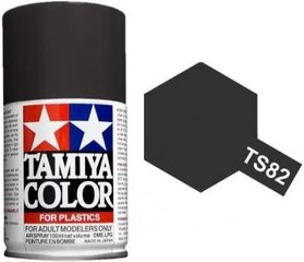 Tamiya - TS-82 Rubber black, 100ml hind ja info | Kunstitarbed, voolimise tarvikud | kaup24.ee