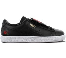 Повседневная обувь Puma Basket Badge Vertere Black/Gold 370192-02-41 цена и информация | Спортивная обувь, кроссовки для женщин | kaup24.ee