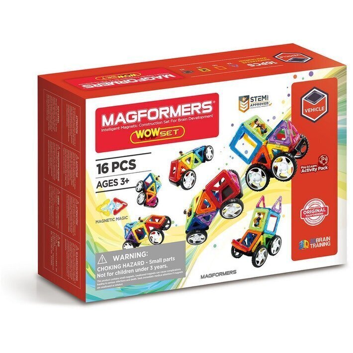 Magnetiga konstruktor Magformers Wow Set, 63094 hind ja info | Klotsid ja konstruktorid | kaup24.ee