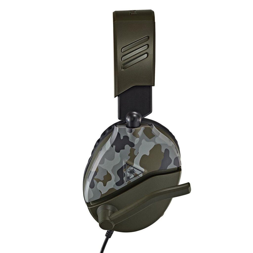 Juhtmega mänguri kõrvaklapid Turtle Beach Recon 70 - Green Camouflage (All Consoles, PC) hind ja info | Kõrvaklapid | kaup24.ee