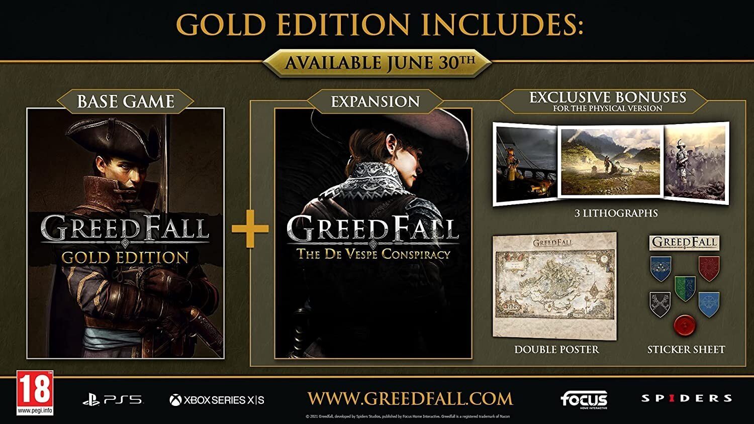Xbox One mäng GreedFall Gold Edition hind ja info | Arvutimängud, konsoolimängud | kaup24.ee