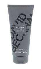 David Beckham Homme dušigeel meestele 200 ml hind ja info | David Beckham Kosmeetika, parfüümid | kaup24.ee