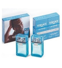 Versace Man Eau Fraiche Gift Set EDT 2 x 30 ml 60ml цена и информация | Мужские духи | kaup24.ee