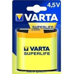 Varta Superlife 4,5V patarei hind ja info | Patareid | kaup24.ee