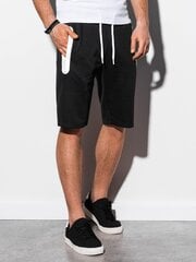 Мужские короткие спортивные брюки W239 черные цена и информация | Мужские шорты | kaup24.ee