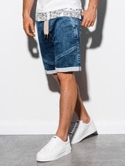 Meeste lühikesed püksid Ombre W219, sinine hind ja info | Meeste lühikesed püksid | kaup24.ee